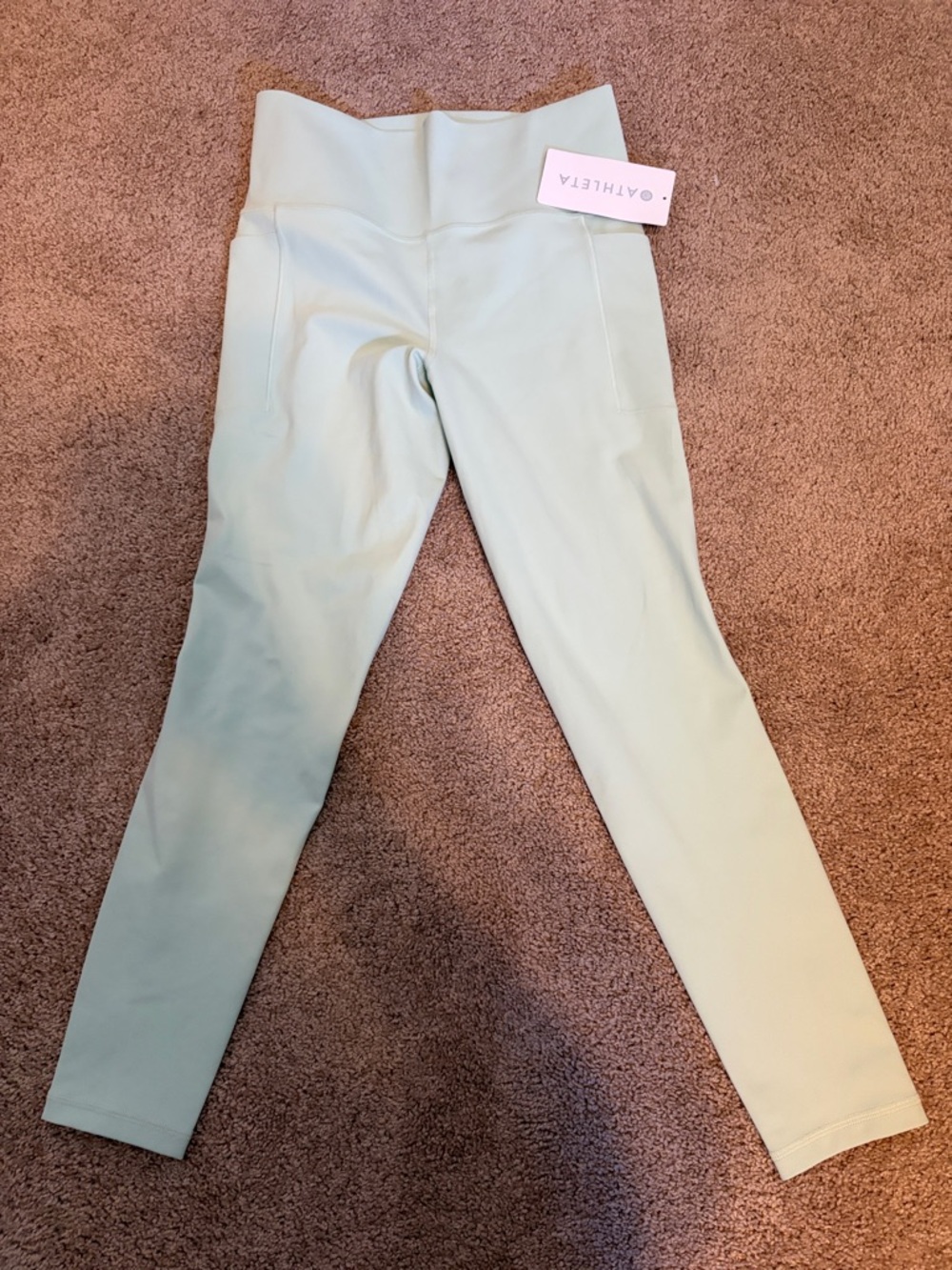Athleta Soft Mint High-Rise Leggings
